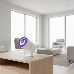 Proyector de Cine en Casa Mini Portátil de Última Generación TURN1, 200 Lúmenes, 4K, Android 14, BT5.2, LED de Tiro Corto, con Altavoz WiFi Integrado - Product Image 1