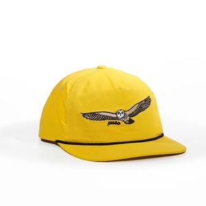 Gorras de Béisbol con Visera Plana de 5 Paneles, Cierre a Presión, con Bordado de Nailon, Gorras Personalizadas con Logotipo - Product Image 4