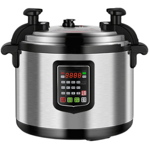 <span class=keywords><strong>Olla</strong></span> <span class=keywords><strong>a</strong></span> Presión Eléctrica Industrial Comercial Multifuncional 11 en 1 de Acero Inoxidable de Gran Capacidad, 40L, con Pantalla LED para Hoteles - Product Image 2