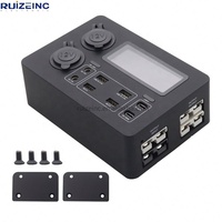 Caja de Alimentación de 12v para Auto, Toma de Corriente USB con Carga Rápida PD100W, Caja de Alimentación de 12v