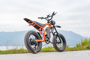 Motocicleta Todoterreno Eléctrica de Alto Rendimiento de 1500 W, 35 MPH, Motocicleta para Adultos, Pit <span class=keywords><strong>Bike</strong></span> con Doble Suspensión, UL2849 - Product Image 4