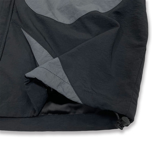 Custom Windproof Waterproof Hooded Sports Jackets <b>Lightweight</b> Polyester Oversize Zipper Sports Jacket Set - Product Image 3