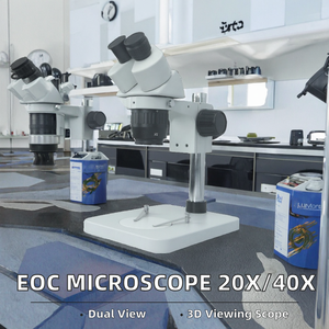 20X/40X 10X/<span class=keywords><strong>30X</strong></span> <span class=keywords><strong>30X</strong></span>/40X双眼ステレオ顕微鏡LED照明IP53定格1年顕微鏡用 - Product Image 2