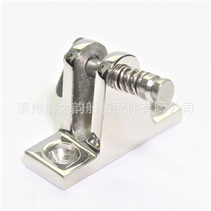 Soporte marino de acero inoxidable con pasador de resorte para reparación de toldos de barco - Product Image 3