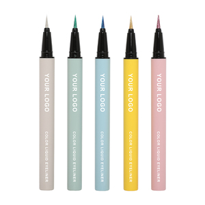 High Quality Mineral Waterproof Long-Lasting Matte Brightening Pearlescent Glitter Shiny Liquid <b>Eyeliner</b> Pen OEM Factory Eye Use - Product Image 3