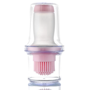 Botella de aceite con cepillo de silicona, dispensador de vidrio para cocina, bomba para aceite de oliva, pulverizador de vinagre, utensilio de cocina para barbacoa, herramienta para dispensar condimentos. - Product Image 6