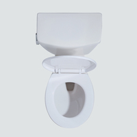 Luxe Moderne Sanitaire Inodoro Siphonic Salle De Bains Wc Deux Pièces Toilette Wc S-trap Eau Placard Salle De Bains Cuvette De Toilette