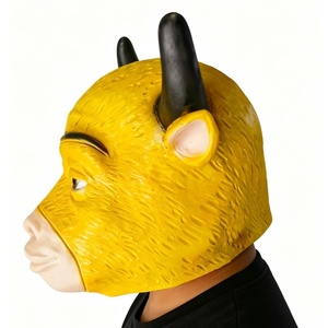 Nueva Máscara <span class=keywords><strong>de</strong></span> Cabeza <span class=keywords><strong>de</strong></span> Vaca para Niños, Diseño <span class=keywords><strong>de</strong></span> Halloween, Temática <span class=keywords><strong>de</strong></span> Película, Divertida, Venta al Por Mayor - Product Image 2