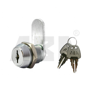 Serrure à came robuste en alliage de zinc et laiton pour coffre-fort, grade 2 ANSI, finition chromée, avec 2 clés pour armoire de rangement d'espèces, nouvelle arrivée - Product Image 3