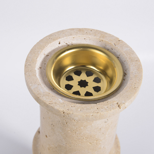 Brûleur arabe <span class=keywords><strong>Bakhoor</strong></span> Mubkhar Oud Home Hotel Aroma Castle Censer Tower Thurible Travertin Brûleur d'encens personnalisé - Product Image 6
