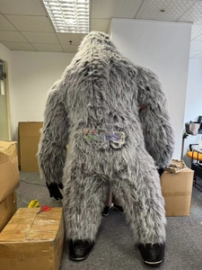 Tamaño personalizado 2M 2,6 m 3M gigante realista inflable gorila mascota disfraz Kingkong <span class=keywords><strong>mono</strong></span> rendimiento caminar trajes para <span class=keywords><strong>eventos</strong></span> - Product Image 5