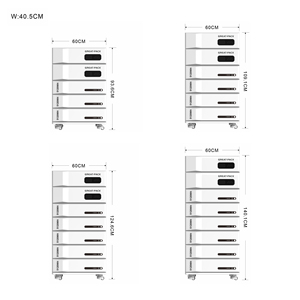 Sistema de Almacenamiento de Energía Todo en Uno, 51.2V, 10KWH, 15KWH, 10KW, 12KW, Sistema de Energía Solar para el Hogar, Batería Solar MPPT - Product Image 3