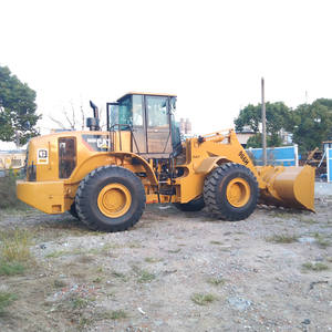 Chargeuse sur pneus d'occasion japonaise d'origine, machine à chargeur frontal Cat 966h, Offre Spéciale de moteur à charge nominale de 6 tonnes en Chine - Product Image 5