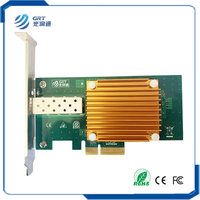 Adaptateur réseau Ethernet 10 Gigabit, port unique, 10GbE SFP+ NIC PCIe, produits de mise en réseau pour serveurs et GAP