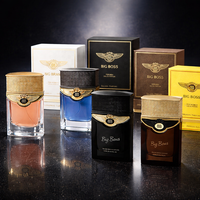 Parfum 100 ml au design contemporain et tendance, senteurs orientales, coffret cadeau pour homme, brume corporelle naturelle pour événements formels et sociaux