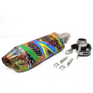 Silenciador para motocicleta, tubo de escape de doble salida - Product Image 4