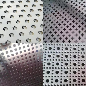 Malla Metálica Perforada con Servicios de Corte y Doblado, Material de Acero/Aluminio Galvanizado - Product Image 4