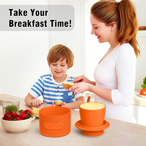 Hot Sale European Design Ceramic Silicone Butter Dish Durable Knife Eco-Friendly Home <b>Kitchen</b> <b>Accessory</b> Customizable - Product Image 6