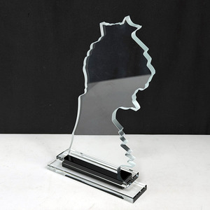Trofeo <span class=keywords><strong>de</strong></span> Cristal con <span class=keywords><strong>Mapa</strong></span> <span class=keywords><strong>de</strong></span> África, Impresión UV Personalizada, Trofeo <span class=keywords><strong>de</strong></span> Cristal con <span class=keywords><strong>Mapa</strong></span>, Premio con Base Transparente - Product Image 4