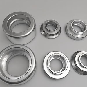 Traitement personnalisé du tour CNC | Aluminium, acier inoxydable, pièces mécaniques <span class=keywords><strong>en</strong></span> titane | Bagues d'étanchéité, manchons d'arbre, roulements - Product Image 1