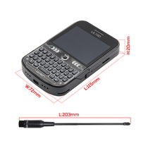 Carte de développement portable LILYGO T-Deck Plus avec puce ESP32-S3, écran IPS 2,8 pouces + clavier complet + trackball LoRa/GPS/Wi-Fi Bluetooth
