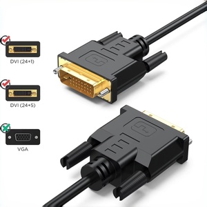 Câble DVI plaqué or DFX 1,8 m 24+1 Dual Link, câble vidéo HD 1080P flexible avec noyaux de ferrite pour moniteur de jeu et carte graphique - Product Image 6