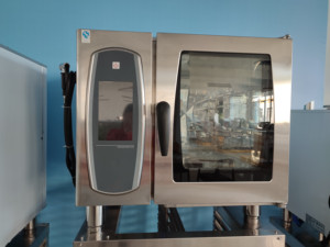 เตาอบคอมบิสเตนเลสสตีล 6 ถาดอเนกประสงค์ สำหรับอบไก่และเนื้อสัตว์ - Product Image 1