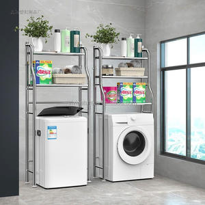 Support d'étagère de machine à laver en acier inoxydable avec 2 teirs et 3 niveaux - Product Image 5