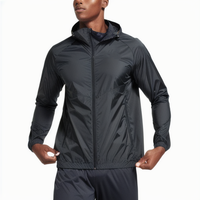 Chaqueta cortavientos ligera de nailon para hombres y mujeres