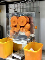 Volledig automatische sapcentrifuge van roestvrij staal, sapcentrifuge voor versgeperst sinaasappelsap, sinaasappelpers