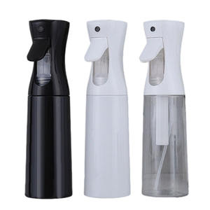 Botella de Spray Recargable de Material PET de 200 ml, 300 ml, 500 ml, con Pulverizador Fino para Peluquería, Botella de Plástico Vacía con Pulverización Continua - Product Image 1