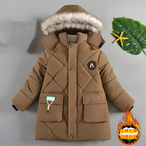Vêtements d'hiver pour enfants et tout-petits manteau long en duvet pour <span class=keywords><strong>petite</strong></span> <span class=keywords><strong>fille</strong></span> avec vestes en fourrure véritable manteau manteaux pour filles - Product Image 6
