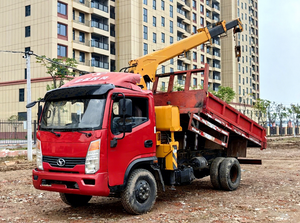 <span class=keywords><strong>Grue</strong></span> mobile <span class=keywords><strong>d</strong></span>'<span class=keywords><strong>occasion</strong></span> de 4 tonnes avec moteur Weichai, hauteur de levage de 8 m, <span class=keywords><strong>benne</strong></span> basculante pour la manutention de matériaux de construction urbaine - Product Image 1