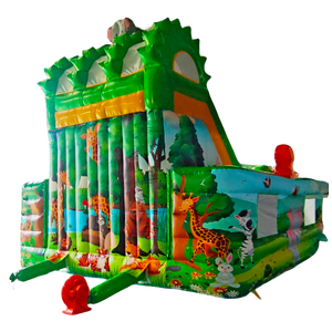 Lớn Inflatable Mickey trượt Trampoline nhảy công viên giải trí trượt bơm hơi khóa học trở ngại Inflatable nảy trượt - Product Image 4