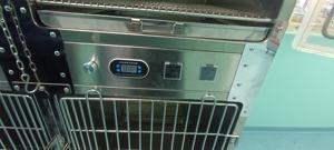 CH haute qualité 304 acier inoxydable <span class=keywords><strong>Cage</strong></span> pour animaux de compagnie luxe moderne pliable chien caisse meubles vétérinaire Animal clinique utilisation pour animal de compagnie - Product Image 4