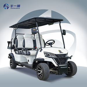 48V-<b>72V</b> Lithium <b>Battery</b> 6-Seater Golf Cart with CE for Large Resort Facilities - Product Image 2