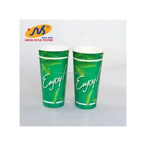 10 oz Printed Cups Used For Beverage Industry OEM/ODM With Factory Price From Viet Nam Manufacturer