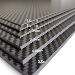 แผ่นคาร์บอนไฟเบอร์ CNC ความแข็งแรงสูง 6 มม. ยี่ห้อ Ant Carbon ปรับแต่งขนาดได้ น้ำหนักเบา เกรดอุตสาหกรรม ผิวด้าน/ผิวเงา สำหรับรถยนต์ - Product Image 4