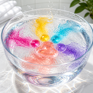 Wholesale Custom Shape 5-in-1 Laundry <b>Detergent</b> Pods Tub Pouch Packaging Concentrated Liquid <b>Washing</b> Capsules Factory - Product Image 4
