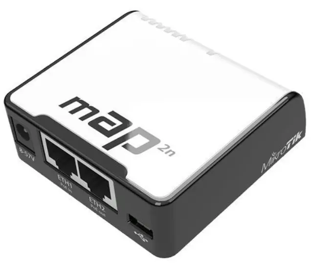 MikroTik-Mini enrutador inalámbrico mAP 2n, mapa, AP, wifi, hogar, Roswx