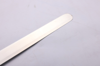 Couteau à découper long et droit de 14 pouces, lame en acier inoxydable PP, écologique, ambidextre, pour jambon, viande rôtie, grand gâteau, pain, charcuterie