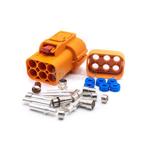 قابس ومقبس لسيارة EV بجهد عالي 6Pin 16A 23A 35A 50A - Product Image 6