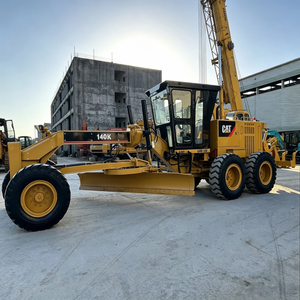 Motoniveladora usada de 140K en oferta, máquina niveladora de carreteras de 18 toneladas para trabajos pesados, equipo de construcción de autopistas - Product Image 6