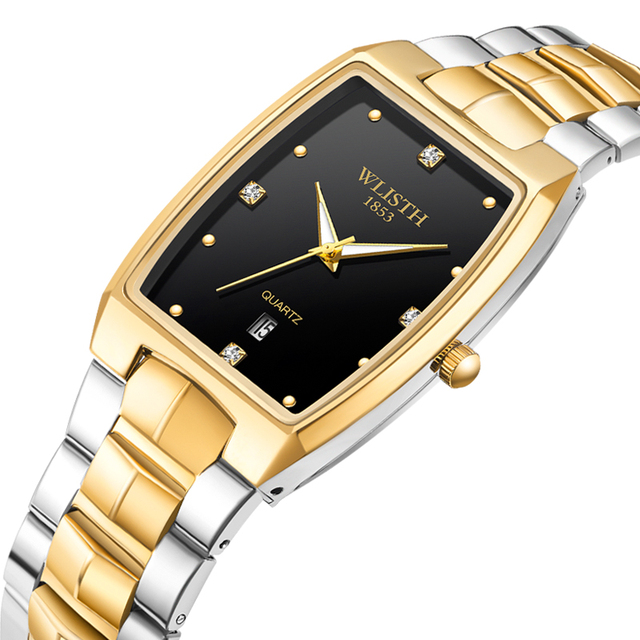 HOT Sale Fashion Casual Pair Watches Luxury Men Women Watch  Waterproof Couple Quartz Wristwatches