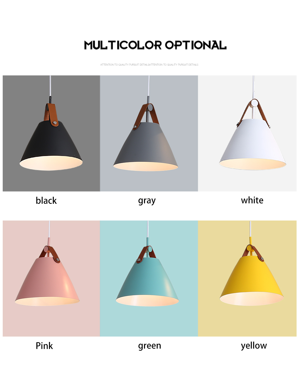 Festival Decoration Pendant Light Colorful Macarons Lamp Shade Customized Chandelier Ceiling Decorative Dining Pendant Lamp