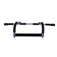 Wavar Fashion Home Gym Barre de traction autoportante avec barre de traction en acier de couleur noire
