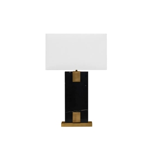 White Resin Ceramic Tube New Table Lamp <b>Desk</b> Lamp <b>with</b> Drum Lampshade for Hotel Home Lobby Decor Interior Homeware - Product Image 4