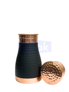 Bouteille d'eau en cuivre imprimée écologique de qualité supérieure – Couvercle sécurisé et couleurs personnalisables pour un usage quotidien - Product Image 3