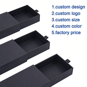 <strong>China</strong> Factory Eco-Friendly <strong>Custom</strong> Jewellery Gift Box with Matt Lamination &amp; Embossing Paperboard Rigid Box and Sponge Liner Set - Product Image 4