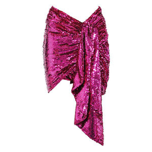 Vestito da donna donna e ragazza <span class=keywords><strong>a</strong></span> <span class=keywords><strong>maniche</strong></span> lunghe <span class=keywords><strong>con</strong></span> paillettes rosa <span class=keywords><strong>con</strong></span> collo <span class=keywords><strong>a</strong></span> V Vestidos Vestidos per dimagrire al ginocchio abito formale - Product Image 5